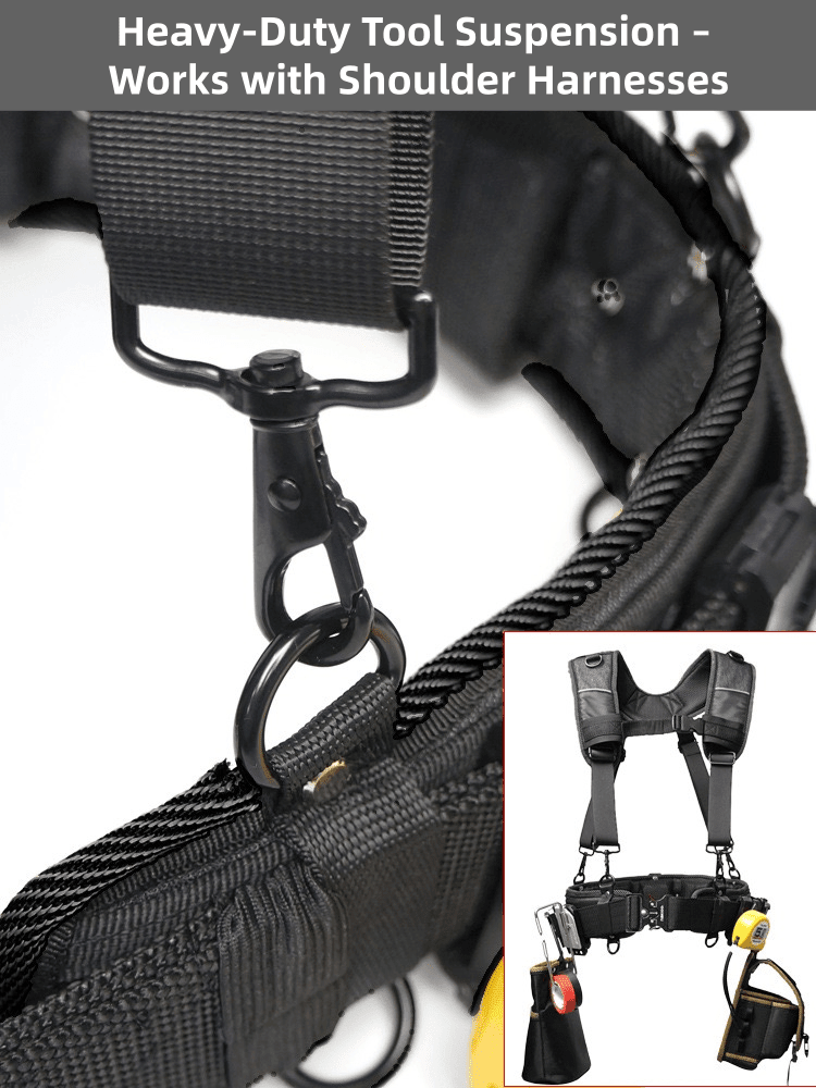 Nakioo EX | Ergonomic Padded Modular Tool Belt - strapery