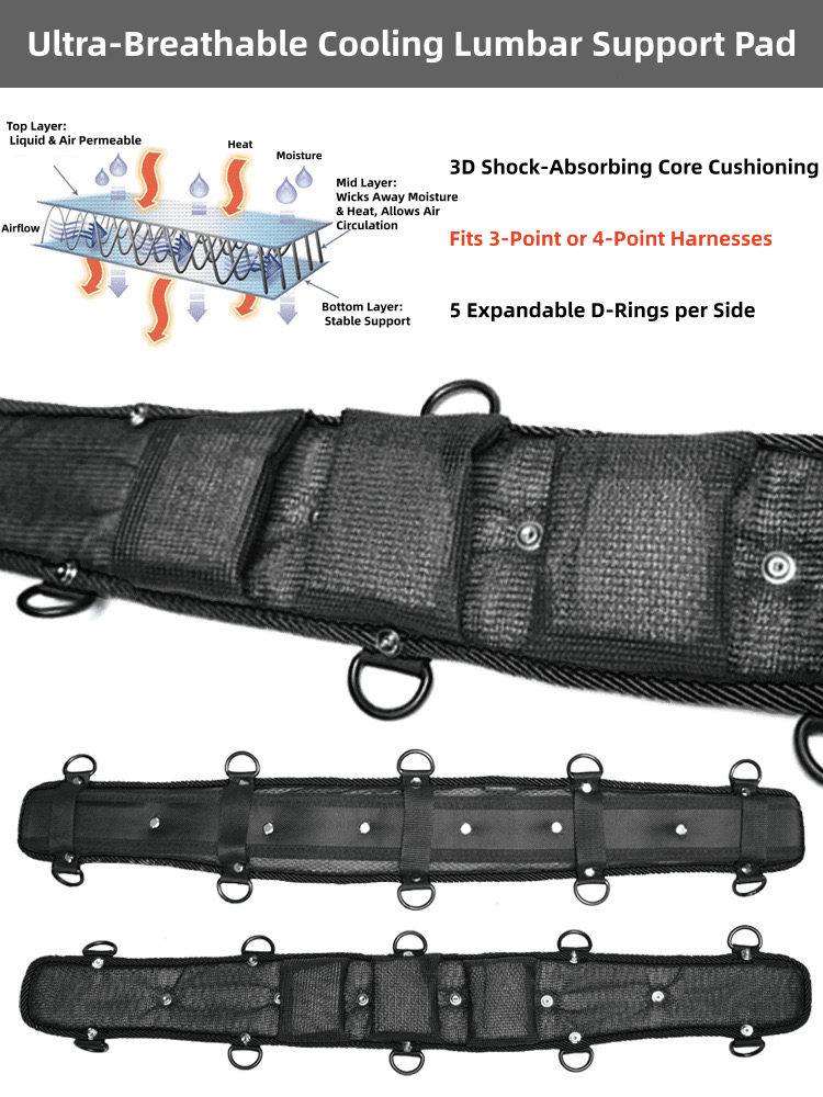 Nakioo EX | Ergonomic Padded Modular Tool Belt - strapery